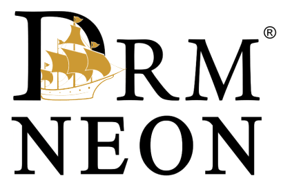 drm neon logo
